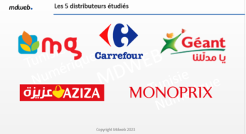 Mdweb : Classement des enseignes de la grande distribution sur le web et les médias sociaux (Novembre 2023)