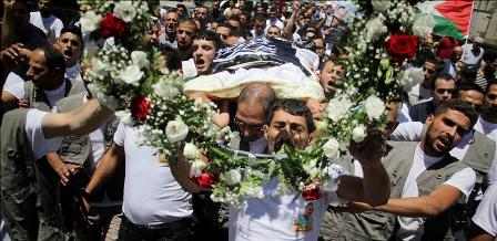 Gaza : Al Qassam enterre ses dirigeants tombés en martyrs