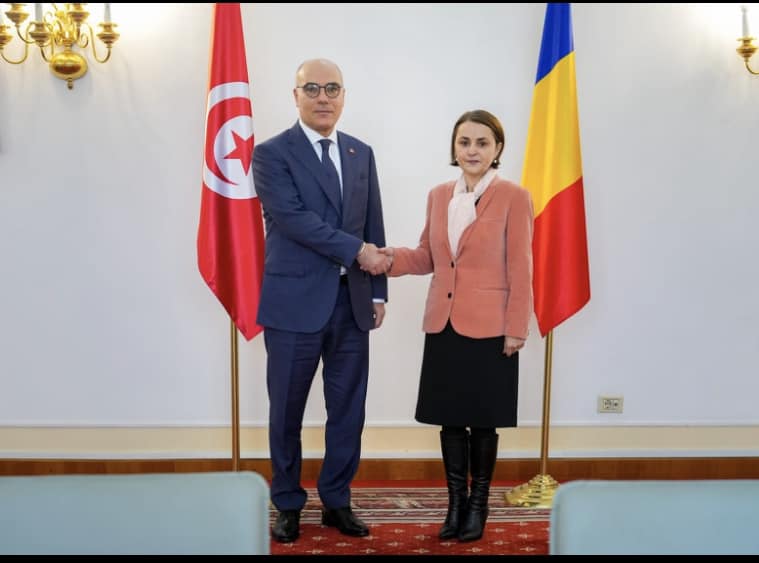 La situation des étudiants tunisiens en Roumanie objet d’une rencontre entre Nabil Ammar et Luminița-Teodora Odobescu