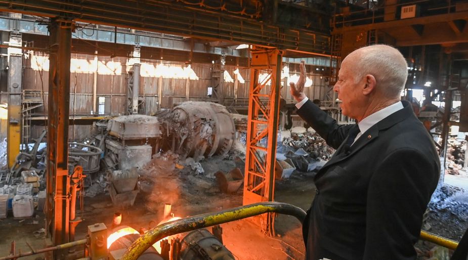 Saïed: Des millions de tonnes de fer de la société El Fouladh ont été abandonnés