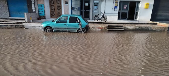 Gabès: Des routes coupées à cause des pluies