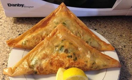 Recette Brika triangle tunisienne