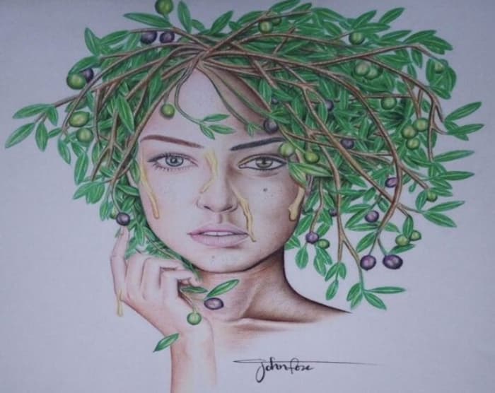 Femmes et secteur oléicole: L’artiste haïtien Lamarre Johnson remporte le premier prix du concours COI et CIHEAM