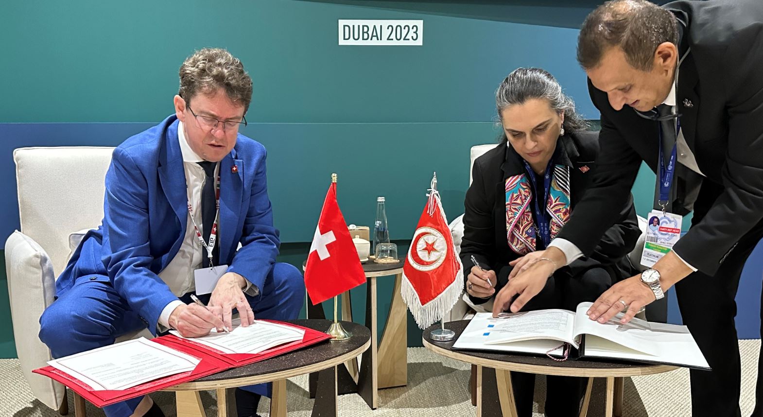 La Suisse et la Tunisie signent un accord facilitant les investissements suisses dans des projets de protection du climat en Tunisie