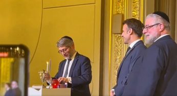 France-La faute politique de trop : Macron célèbre une fête juive à l’Élysée, même le CRIF l’a lâché…