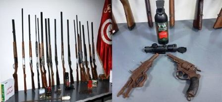 Tunisie – Kairouan : 208 arrestations et saisie d’armes et de pièces archéologiques dans une campagne sécuritaire