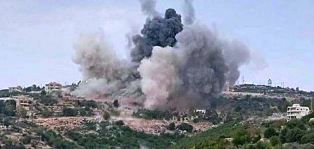 Tsahal bombarde le sud du Liban avec des bombes incendiaires et du phosphore