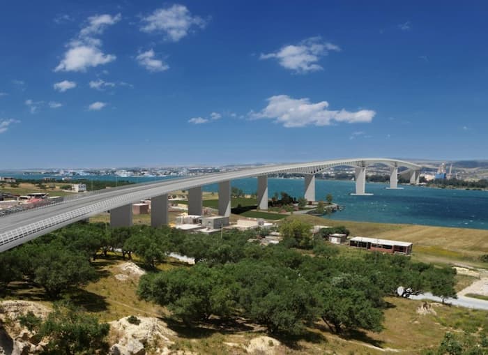 Une entreprise chinoise remporte le marché de la construction de la tranche principale du nouveau Pont de Bizerte