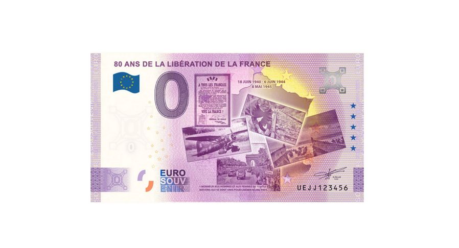 Cet été, la France va commercialiser un nouveau billet de… 0 (zéro) euro
