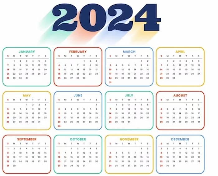 Comment tombent les jours fériés en 2024 ?