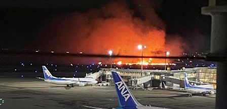 Japon : Deux semaines après un accident similaire… Collision entre deux avions dan un aéroport japonais