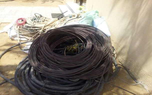 Kef : Saisie de 300 mètres de fils électriques volés dans la délégation de Dahmani