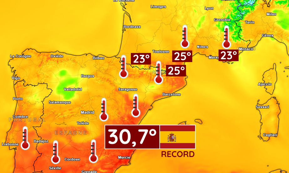 Météo : 30°C en Espagne en plein janvier, le ministre tunisien de l’Agriculture a raison