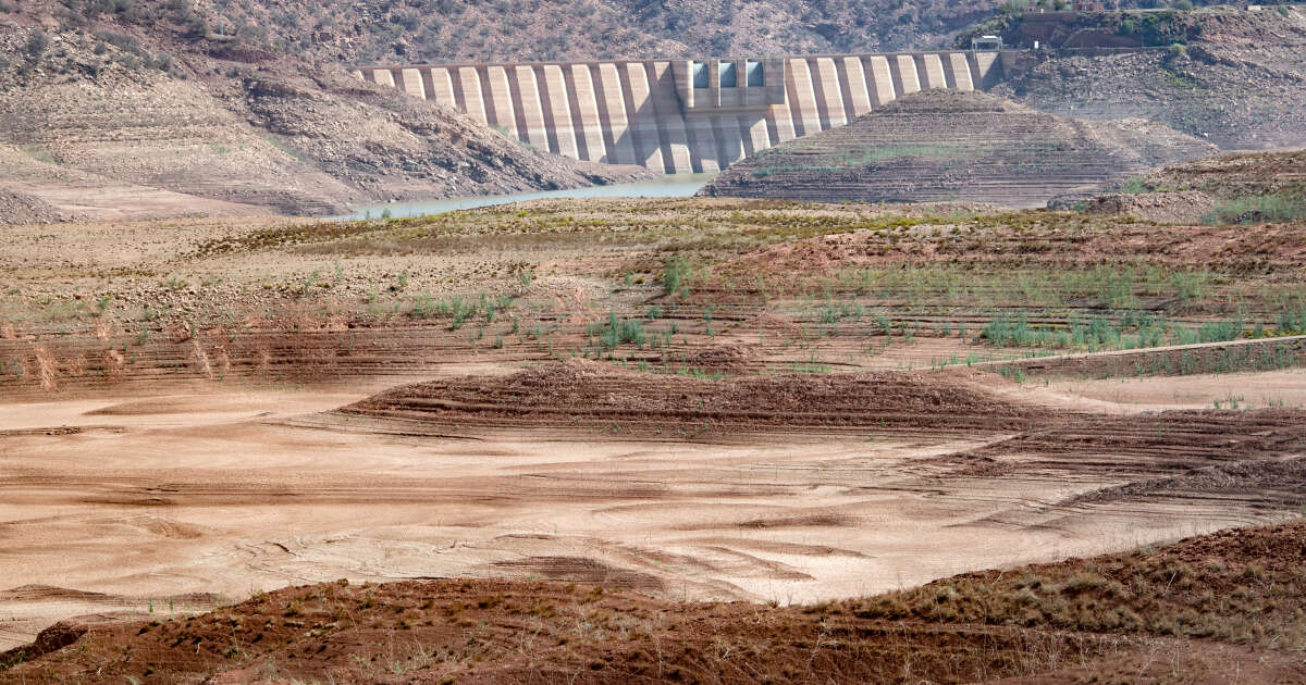 Maroc : Le deuxième plus grand barrage du royaume est presque à sec, à peine 1,02%