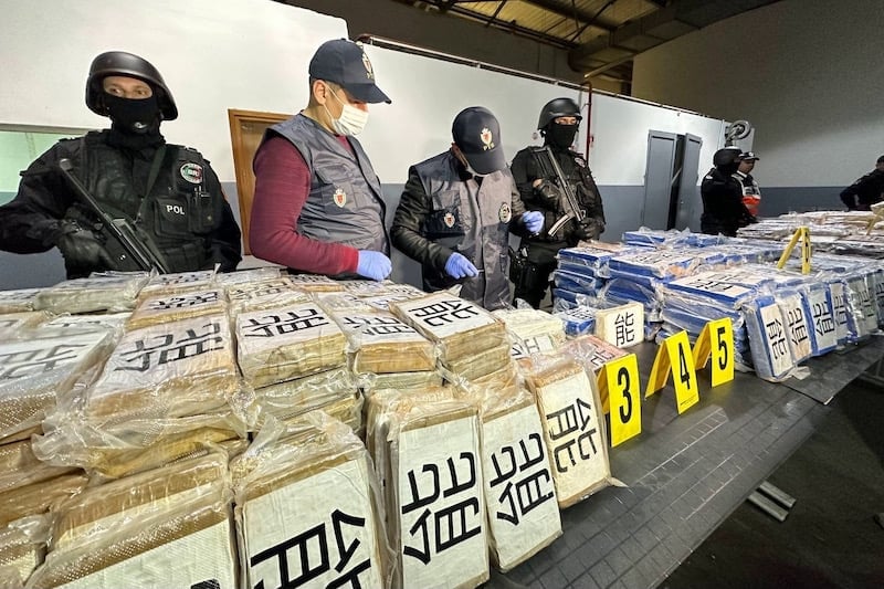 Maroc : La police signe un exploit au Port Tanger-Med, presque 1,5 tonne de cocaïne saisie