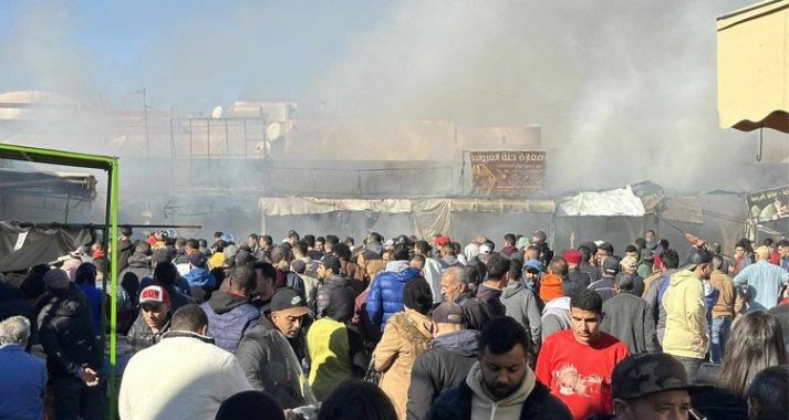 Incendie du marché Jara à Gabès: Commission mixte d’inspecter les commerces endommagés
