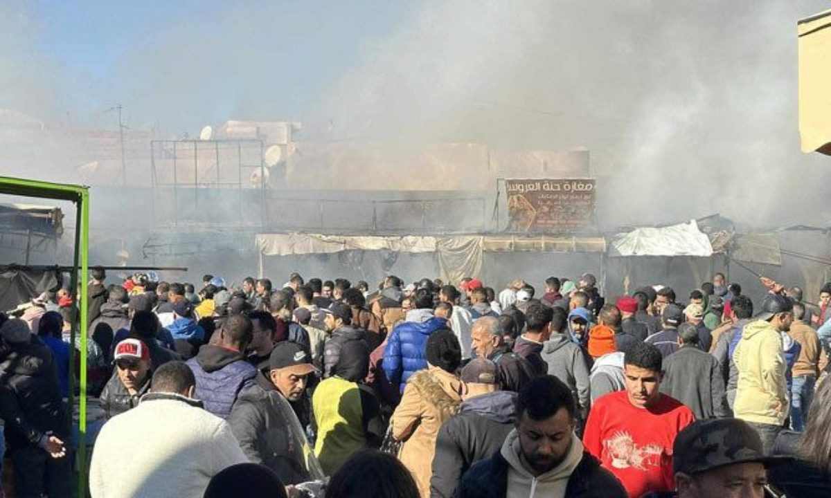Incendie au Souk Jara à Gabès: Réunion de la commission technique