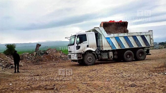 Siliana: Poursuite des campagnes de propreté pour la levée des déchets de chantier [Photos]