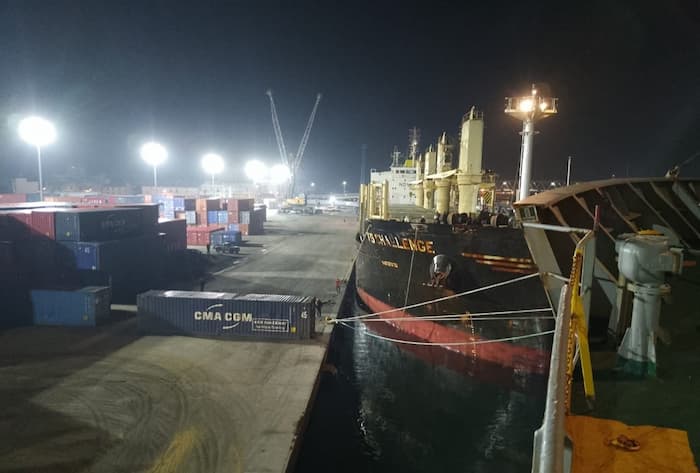 Deux navires chargés de 29400 tonnes de sucre et de 27509 tonnes de blé accostent au Port de Bizerte