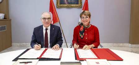Signature d’un accord entre la Tunisie et la Principauté de Monaco dans les domaines de la formation professionnelle