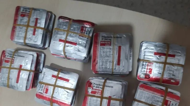Kasserine : Plus de mille comprimés narcotiques interceptés