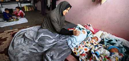 GAZA : Près de 5500 femmes devraient accoucher durant le mois à venir dans les ruines des hôpitaux gazaouis