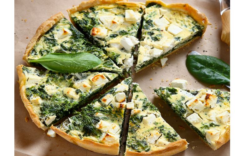 Recette : Quiche gourmande au poulet et aux épinards