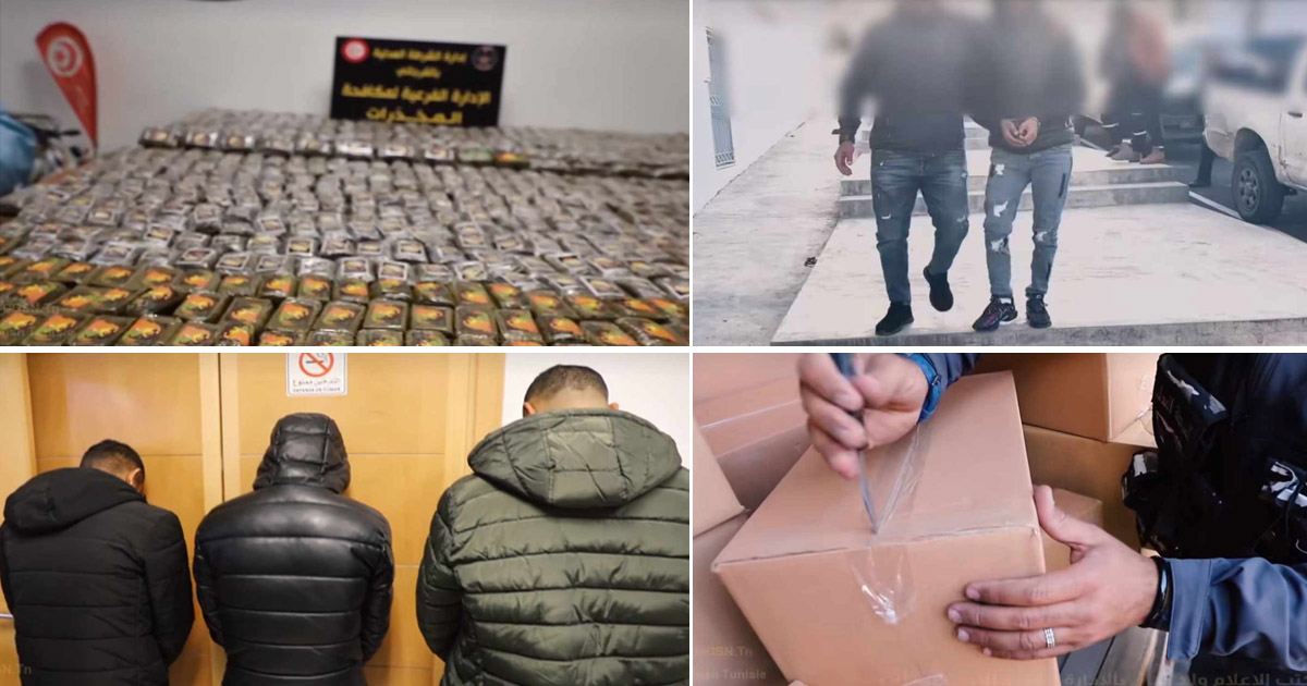 Méga opération contre le trafic de drogue : 25 arrestations dont 3 femmes