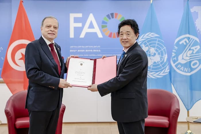 Rome: Mourad Bourehla accrédité Ambassadeur Délégué Permanent de la Tunisie auprès de la FAO