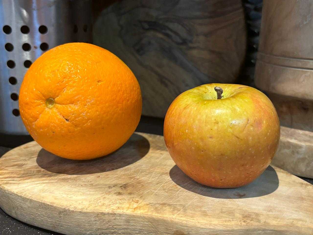 Comparaison nutritive : Faut-il préférer la Pomme à l’Orange ?