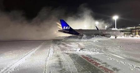 Norvège : La neige bloque le principal aéroport d’Oslo