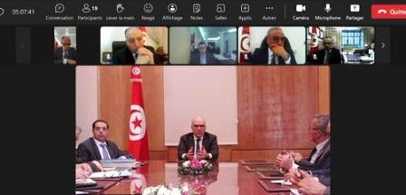 Tunisie – Nabil Ammar s’entretient par vidéoconférence avec les ambassadeurs tunisiens accrédités dans les pays arabes