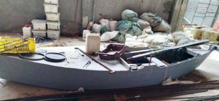 Tunisie – Bizerte : Découverte d’un atelier clandestin de fabrication de barques