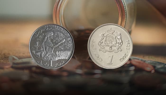 Taux de change: En 2023, le dinar a perdu 1,1% de sa valeur face au dirham marocain