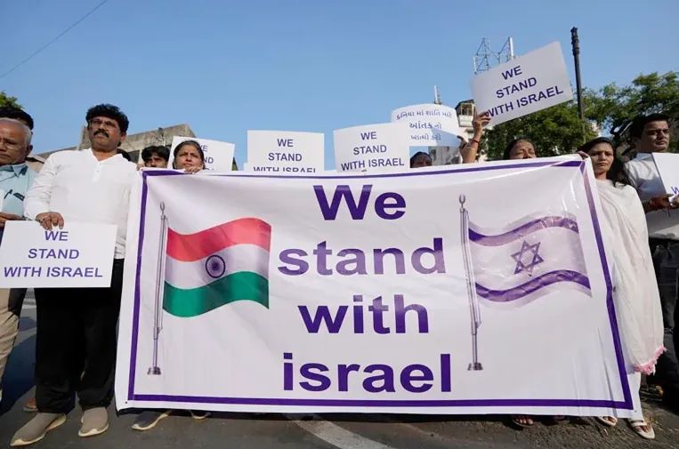 Radical change in India's position: from support for the Palestinian cause to support for Israel