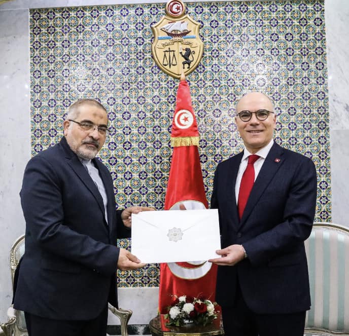Nabil Ammar reçoit l’ambassadeur de la République d’Iran en Tunisie