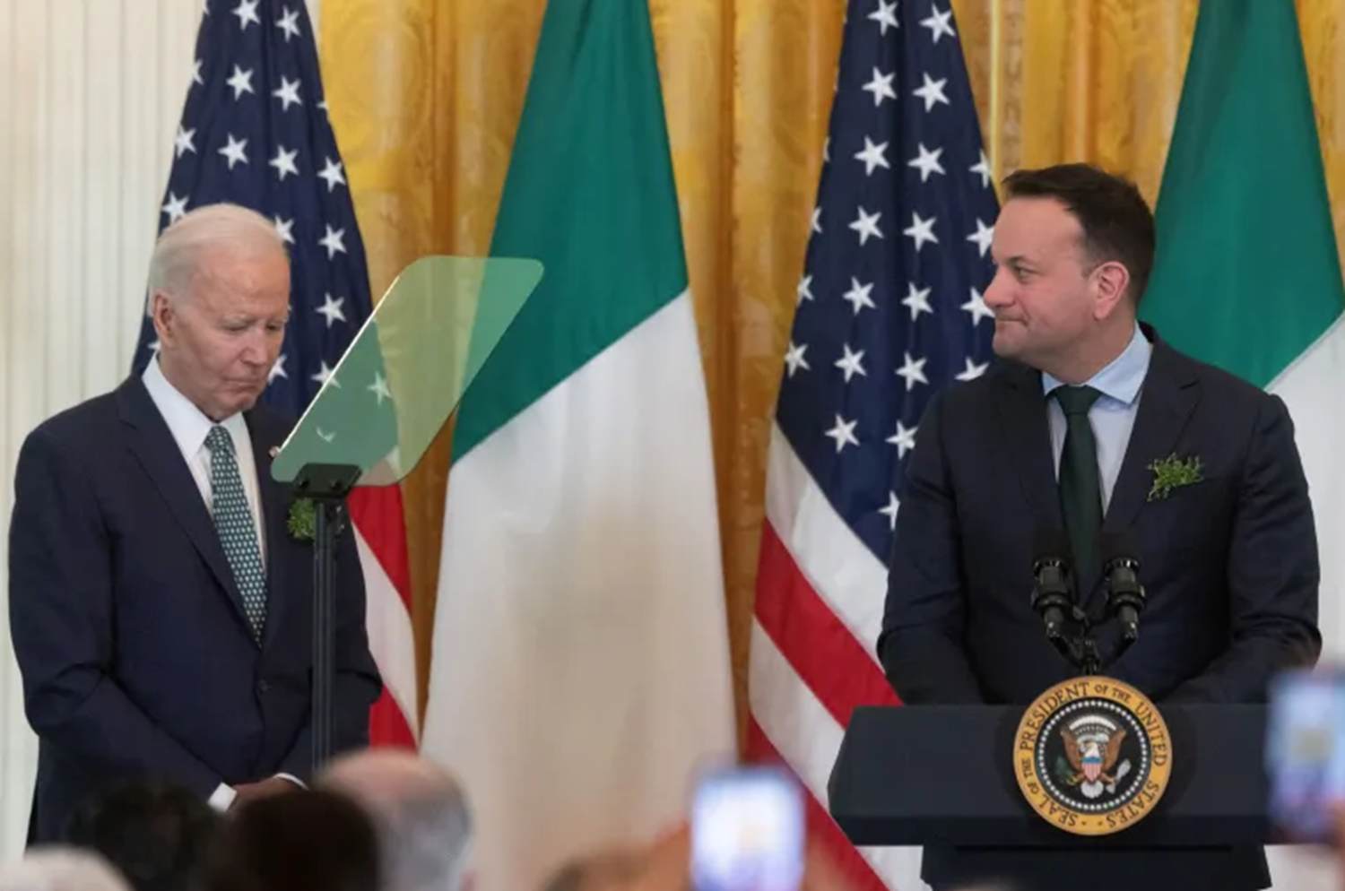 Le Premier Ministre Irlandais surprend et interpelle Joe Biden sur la situation à Gaza