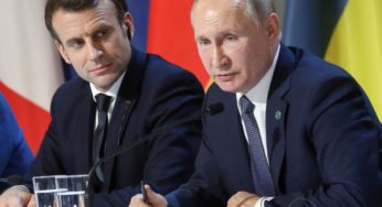 Ukraine : “Général” Macron se dégonfle face à Poutine, pas “question d’envoyer des troupes…”
