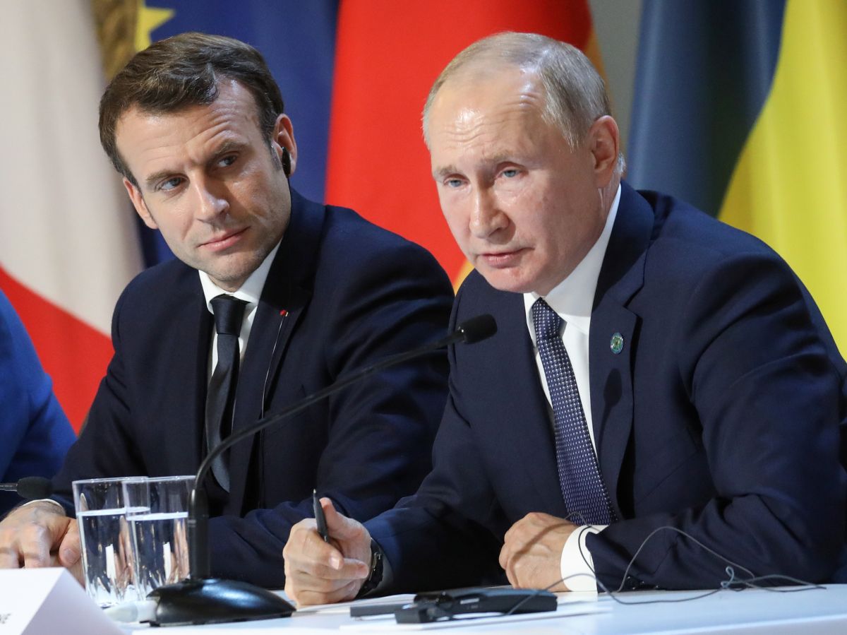 Ukraine : “Général” Macron se dégonfle face à Poutine, pas “question d’envoyer des troupes…”