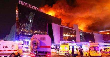 Attentat terroriste de grande envergure à Moscou : 40 morts et une centaine de blessés