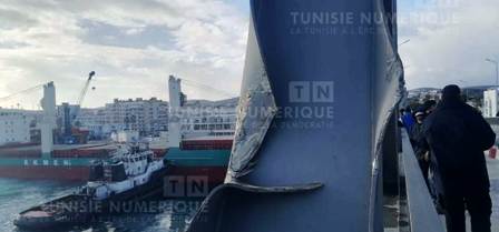 Tunisie – Bizerte : Ouverture d’une enquête suite à la collision entre un cargo et la structure du pont mobile