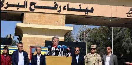 Rafah : Guterres appelle à « inonder » la bande de Gaza d’aides humanitaires