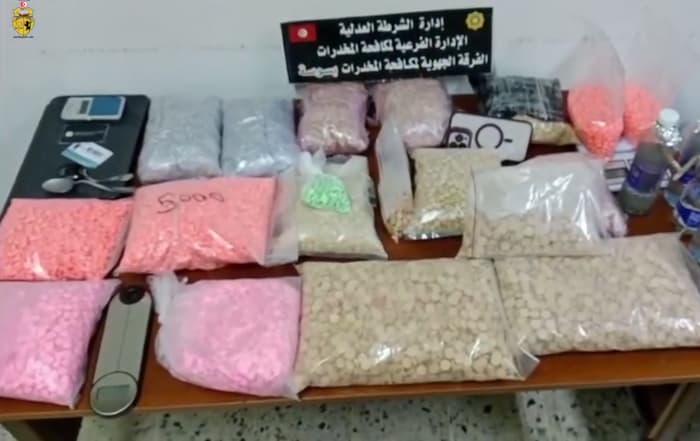 Dans une grosse opération de police à Sousse: Saisie de 50 mille comprimés de stupéfiants