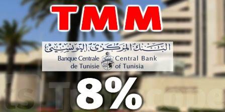 Tunisie – La BCT garde son taux directeur inchangé à moins de 8%