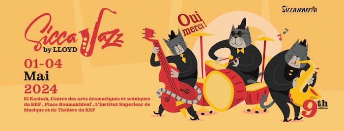 Le Kef: Sicca Jazz 2024 se tiendra du 1er au 4 mai