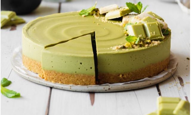 Recette de cheesecake à la pistache et au chocolat blanc