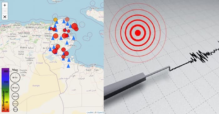 Tunisie: 20 événements sismiques enregistrés depuis le début de l’année dont 11 au mois de mai