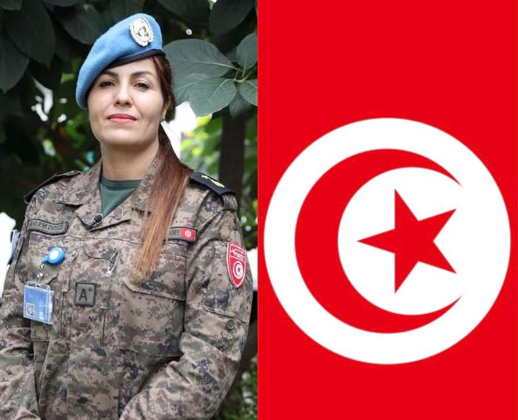 Le commandant Ahlem Douzi remporte le prix “Trailblazer”, elle a été choisie parmi 100 femmes onusiennes