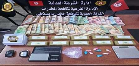 Tunisie – Sfax : Démantèlement d’un réseau de trafic de drogue