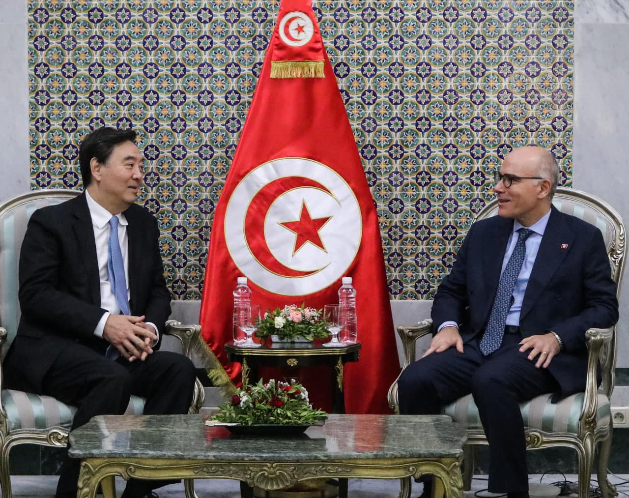 L’envoyé spécial pour le Moyen-Orient de la Chine en visite de travail en Tunisie 